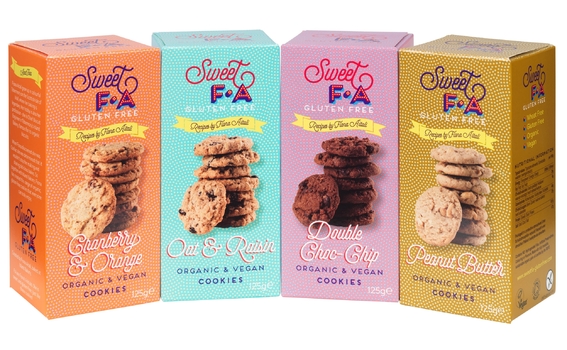 Les cookies Bio Sweet F.A sans gluten, vegan, sans lactose ni blé Island Bakery